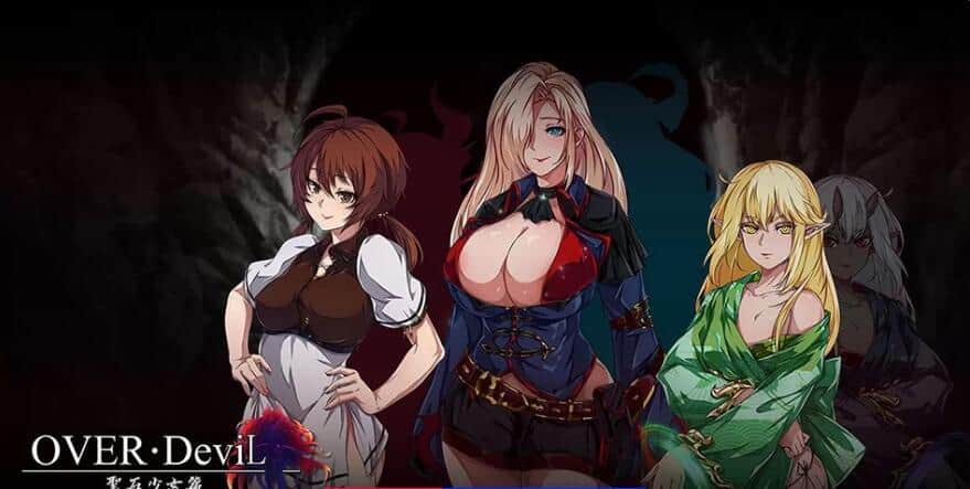 【PC/2D/RPG/中文/国产】OVER‧DeviL：圣石少女篇 V20231017 STEAM官方中文步兵版【1.8G】