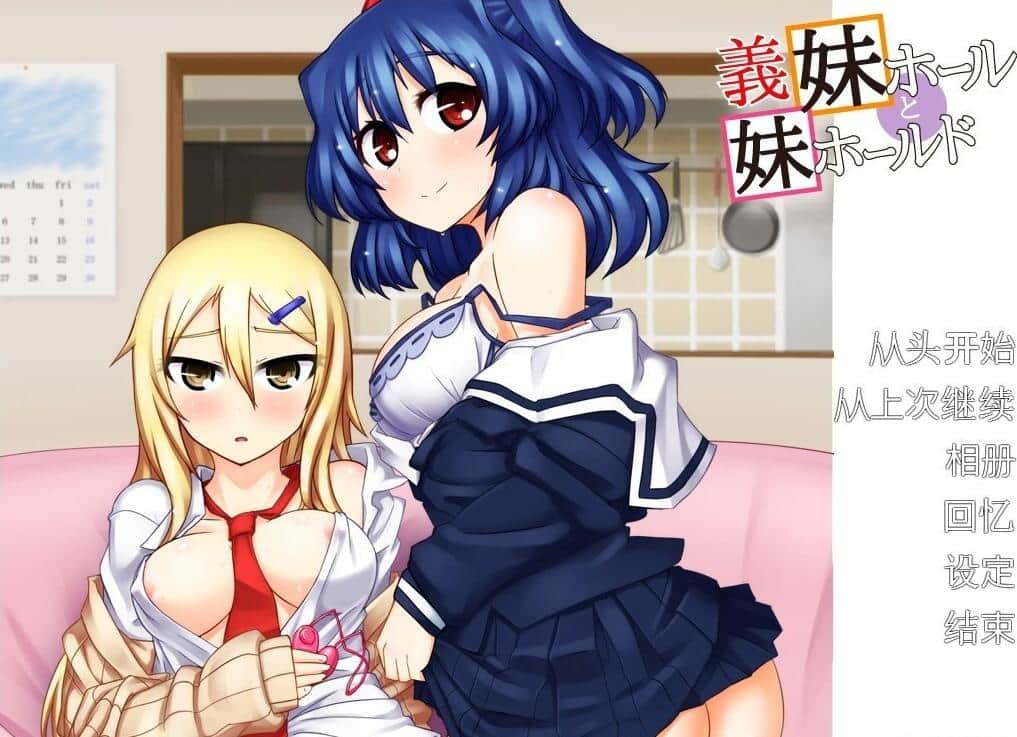 【PC/2D/ADV/汉化】义妹千惠与妹妹真夜 V1.02 AI汉化版+全CG回想【260M】