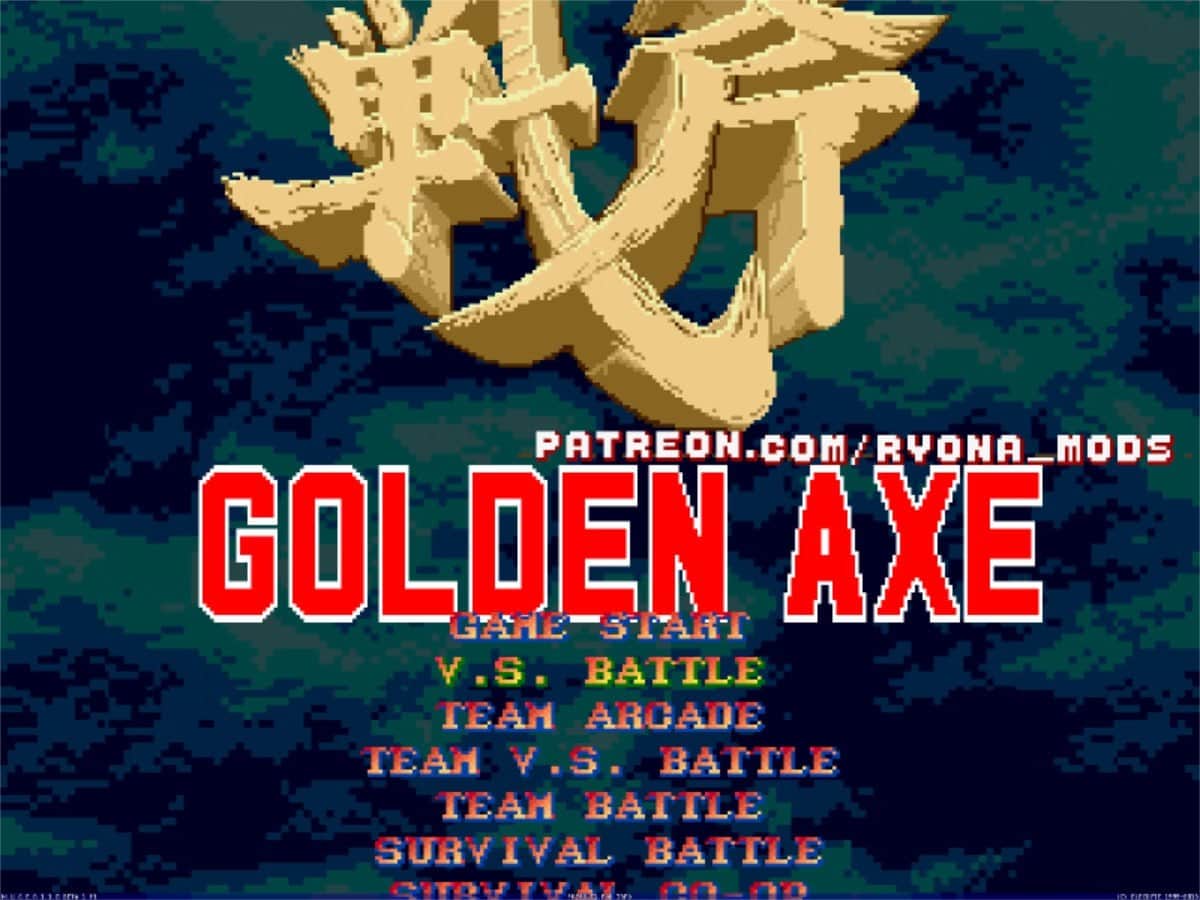 【电脑/ACT】Golden Axe Ryona Edition  v0.9.1 - 英文原版