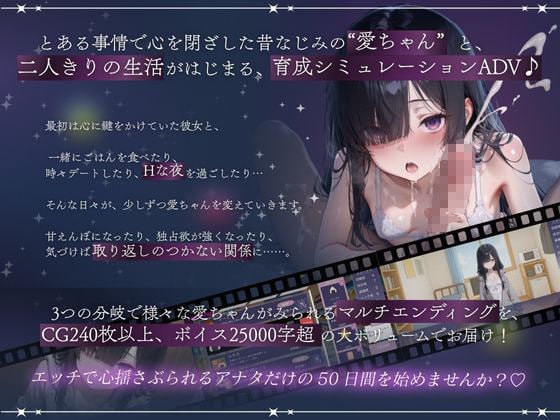 【电脑/ADV】与孤独少女的50天 孤独少女との50日間 AI汉化版