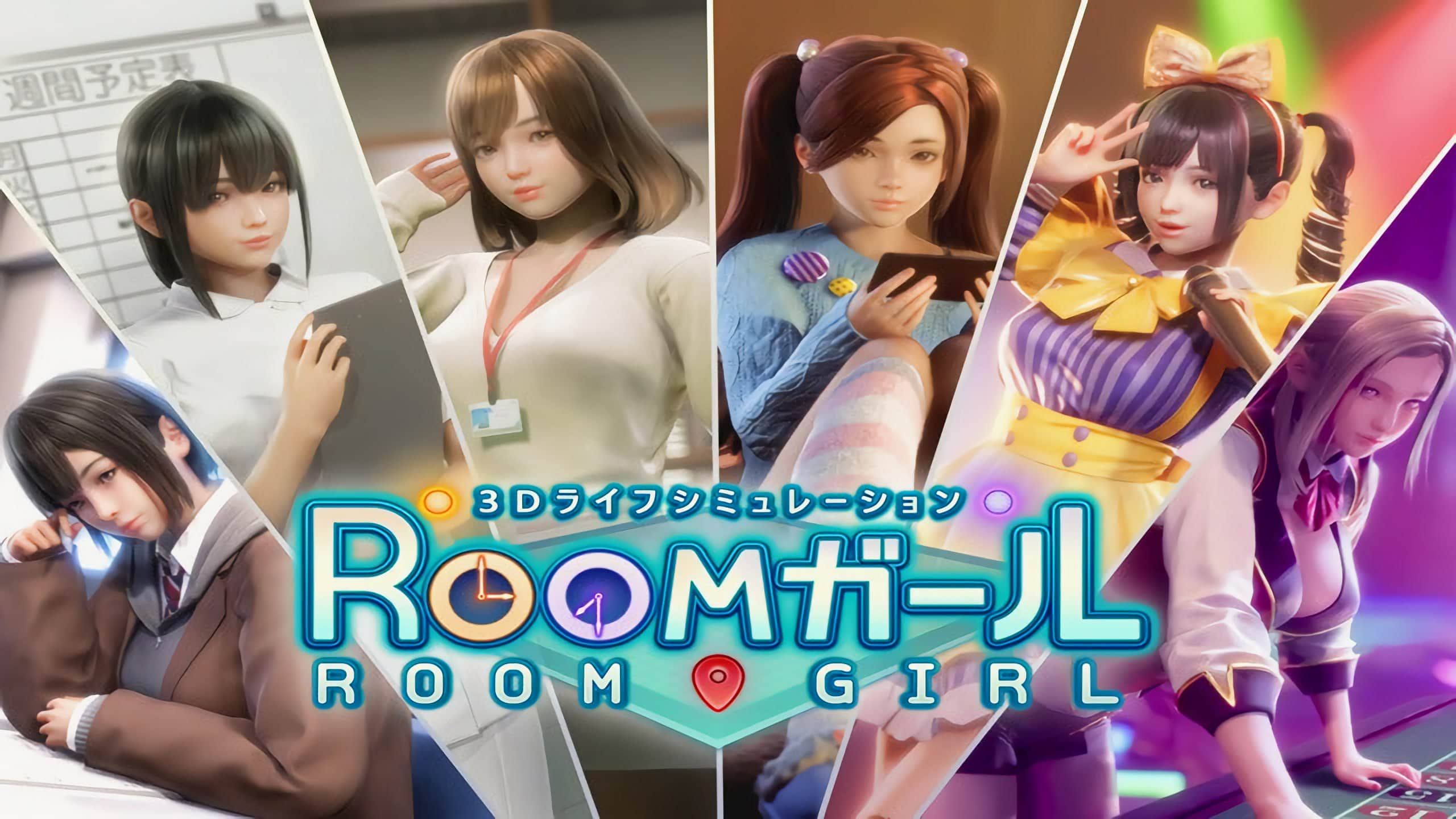 【电脑/SLG】职场少女-RoomGirl Ver2.01 精翻汉化+DLC+角色MOD