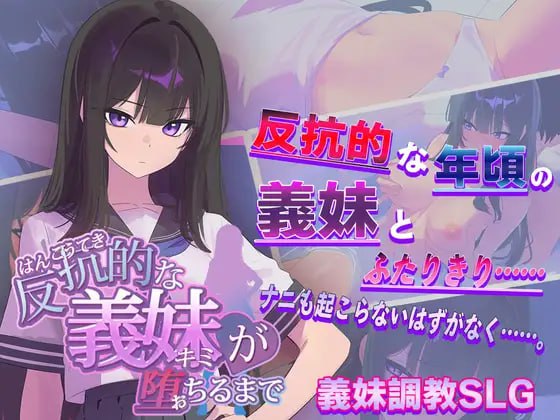 【电脑/RPG】直到叛逆的义妹堕落 反抗的な義妹(きみ)が堕ちるまで AI汉化版